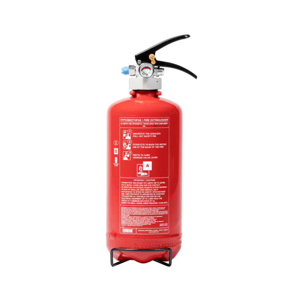 Extincteur MOBIAK 6L Eau Pour Batterie Lithium Avec QR Code Formation